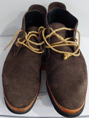 Bugatchi Chukka Ankle Boots Shoes Men's Suede 9